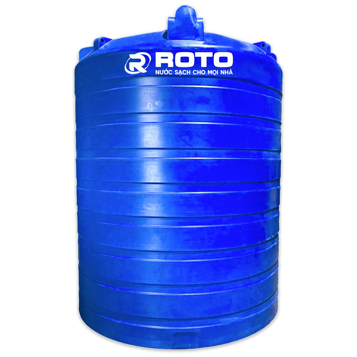 Bồn nước nhựa 10000L - loại đứng (mẫu mới)