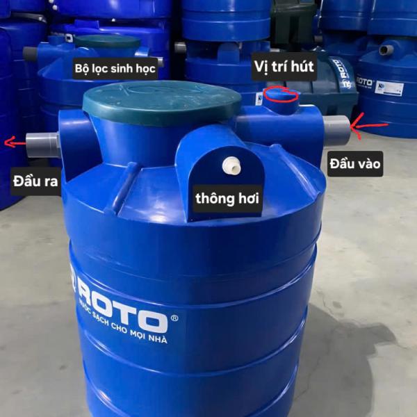 CẤU TẠO BÊN NGOÀI BỂ PHỐT ROTO